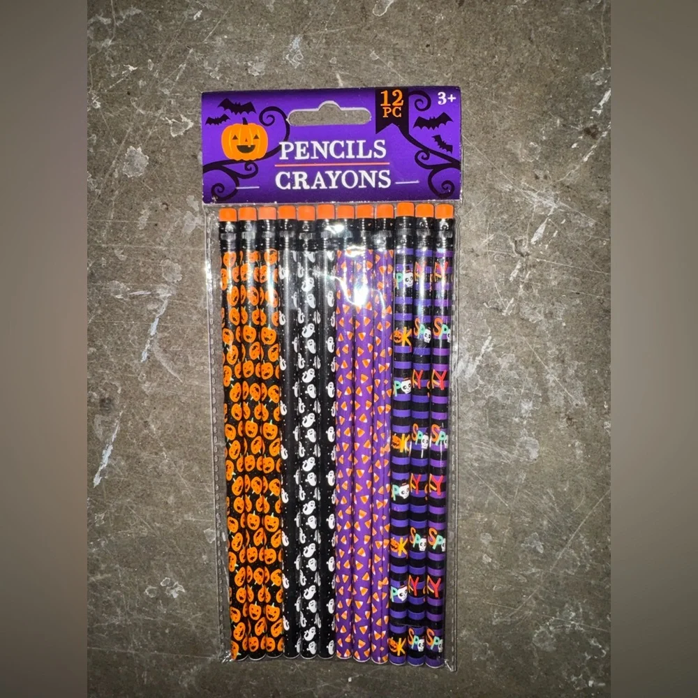 Halloween Themed Pencils - Pack of 12